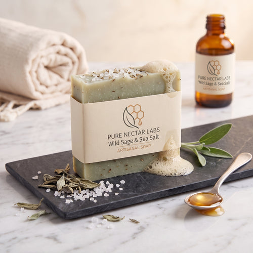 Wild Sage & Sea Salt - Artisanal Soap