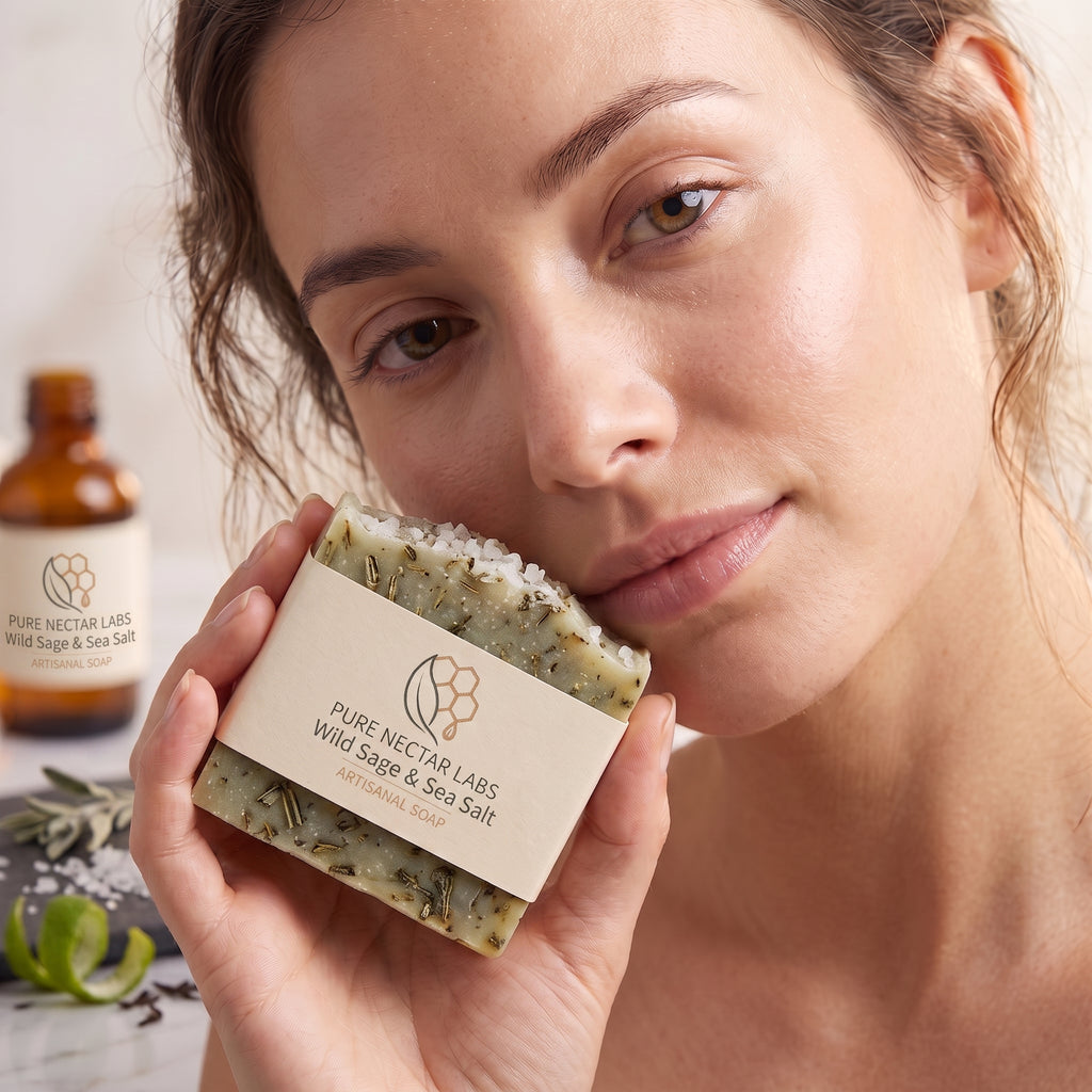 Wild Sage & Sea Salt - Artisanal Soap